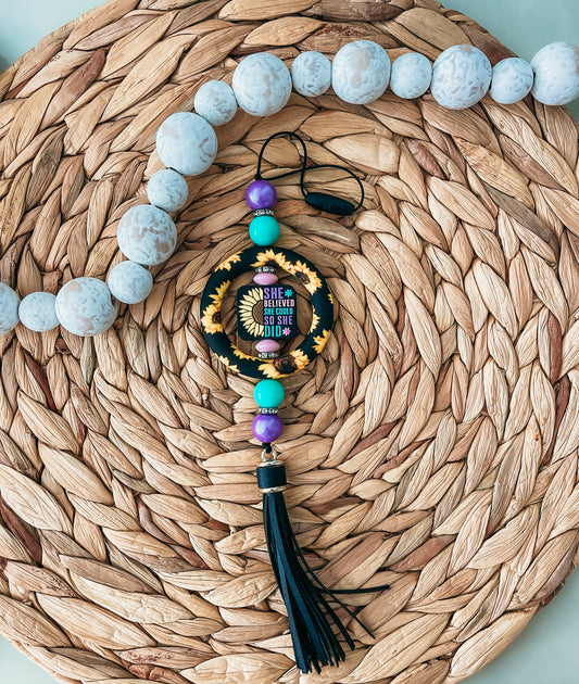 She believed she could | Car Charm