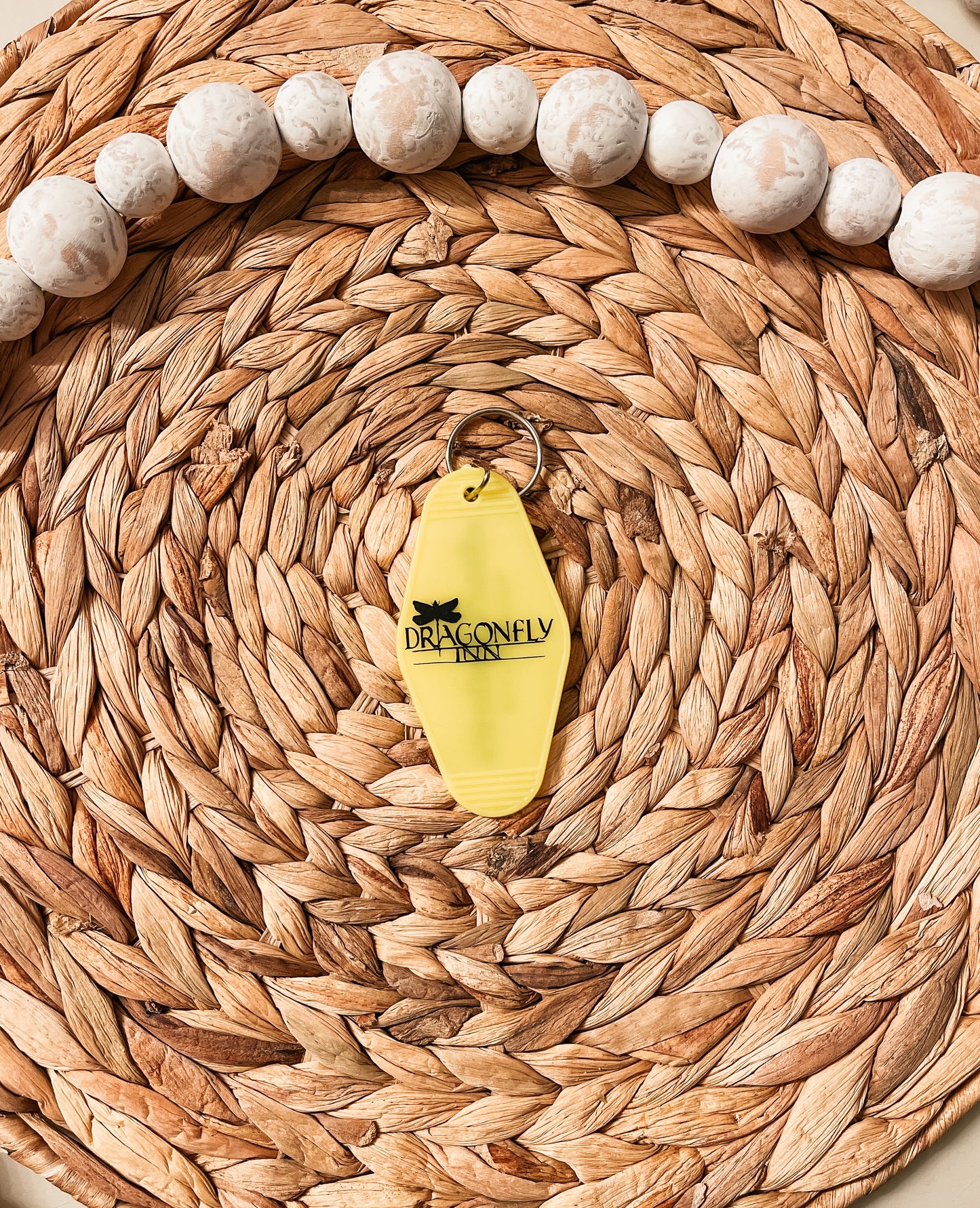 Dragonfly Inn Motel Keychain