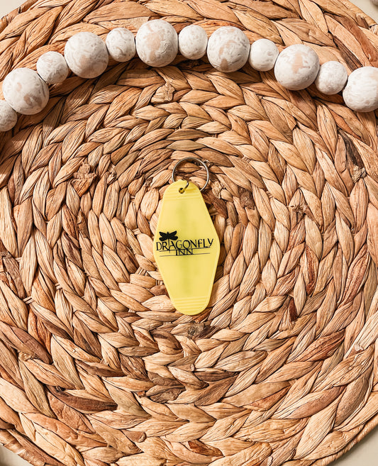 Dragonfly Inn Motel Keychain