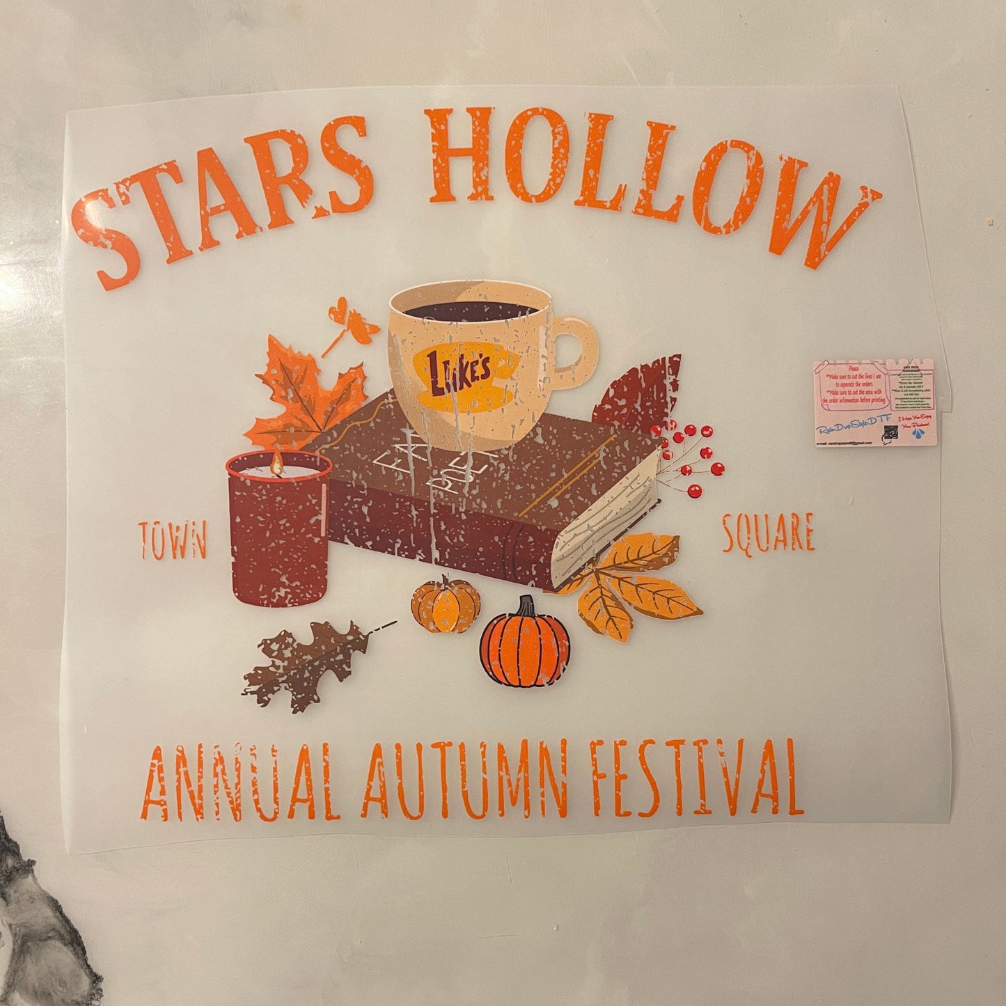 Stars Hollow Annual Autumn Festival Tee