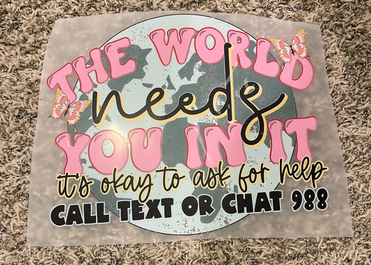 112| The World Need You In It