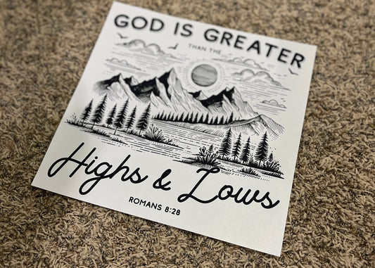 65| God is Greater than the Highs and Lows