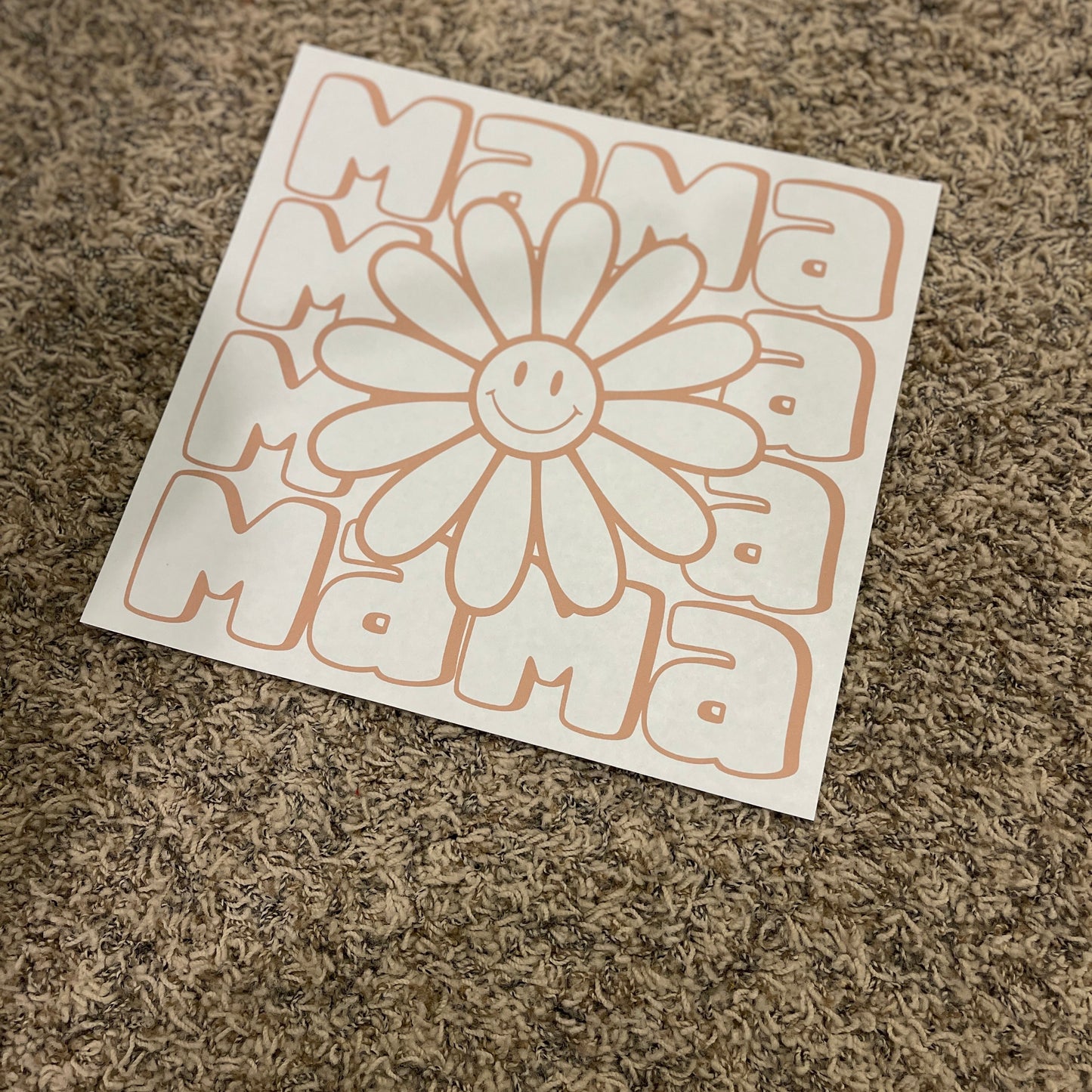 15| Mama with Daisy Smiley