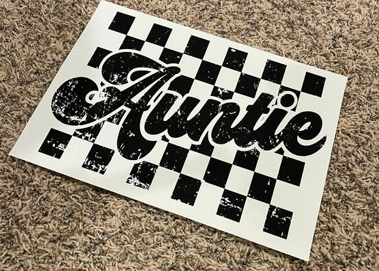 17| Auntie Checkered