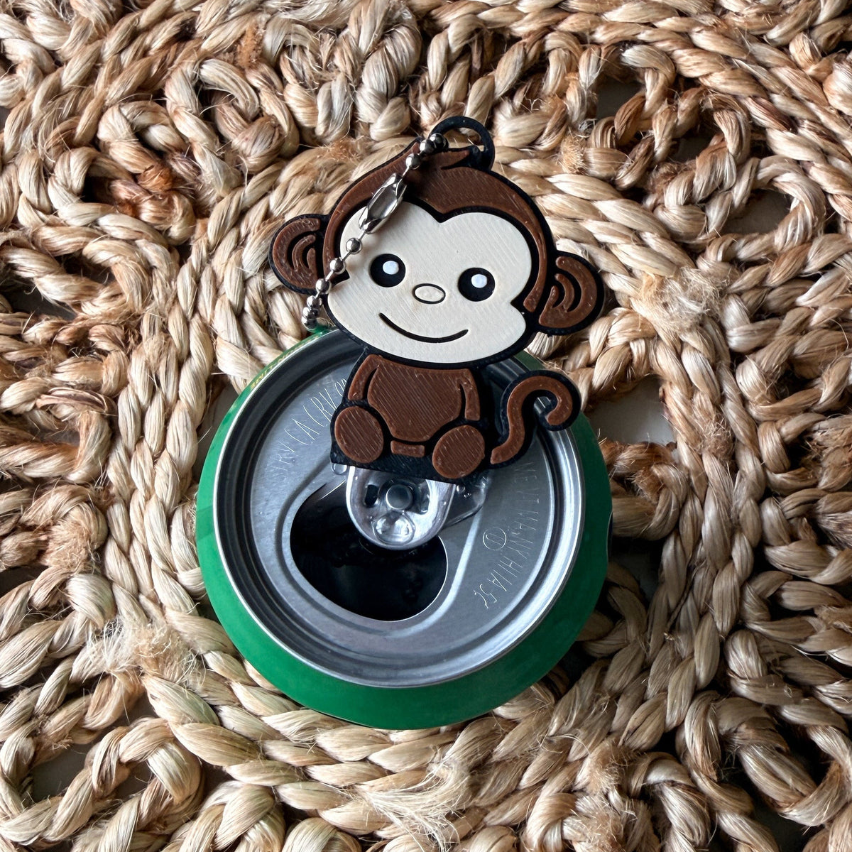 Cute Monkey | 3D Printed Pop Can Opener