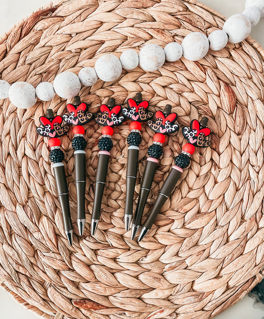 3 Hearts Valentines(Leopard Print)| Pen