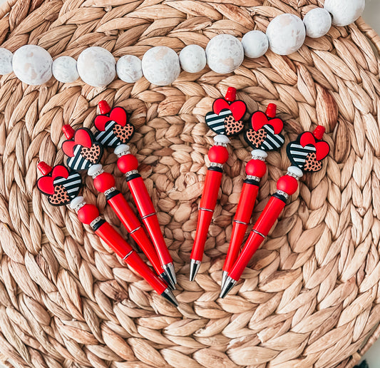 Valentine Hearts (RED)| Pen