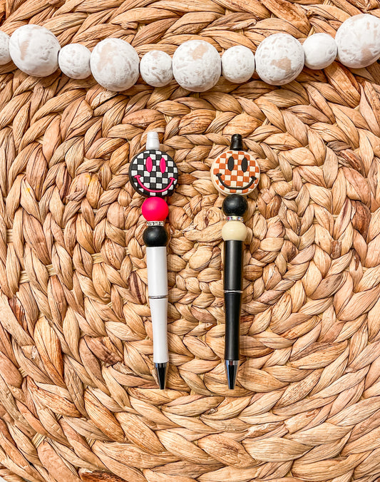 Checkered Smiley| Pen