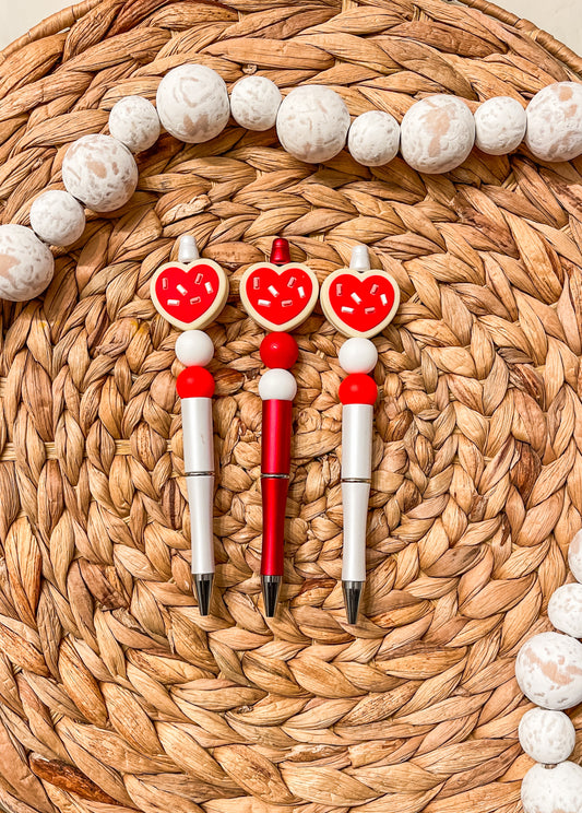 Valentine Sugar Cookie Heart| Pen