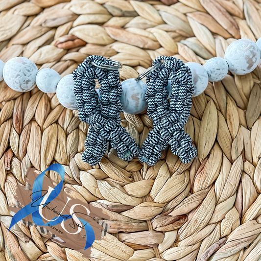 Rare Disease & Disorder Paracord Awareness Keychain