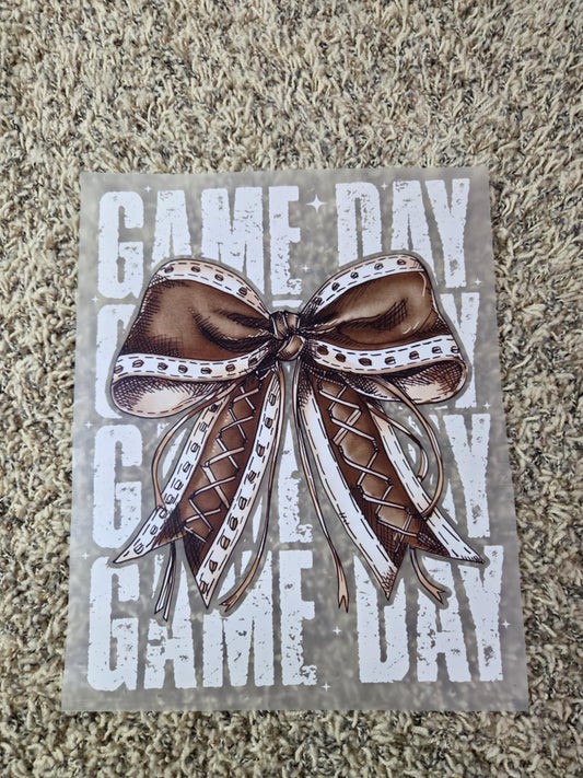 Game Day Bow| Adult Tee