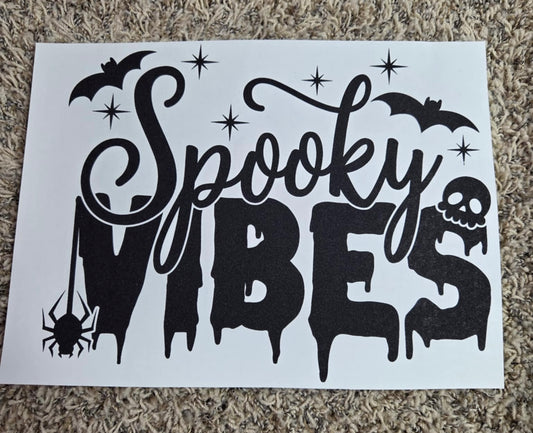 Spooky Vibes| Adult Tee