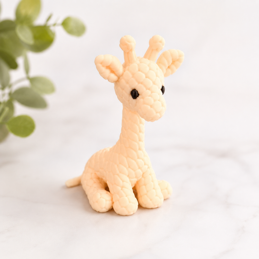 Giraffe | 3D Straw Topper