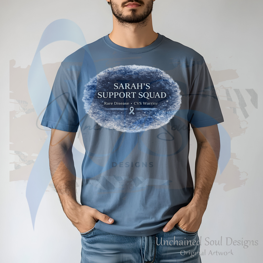 Sarah's Support Squad | CVS Awareness Shirt