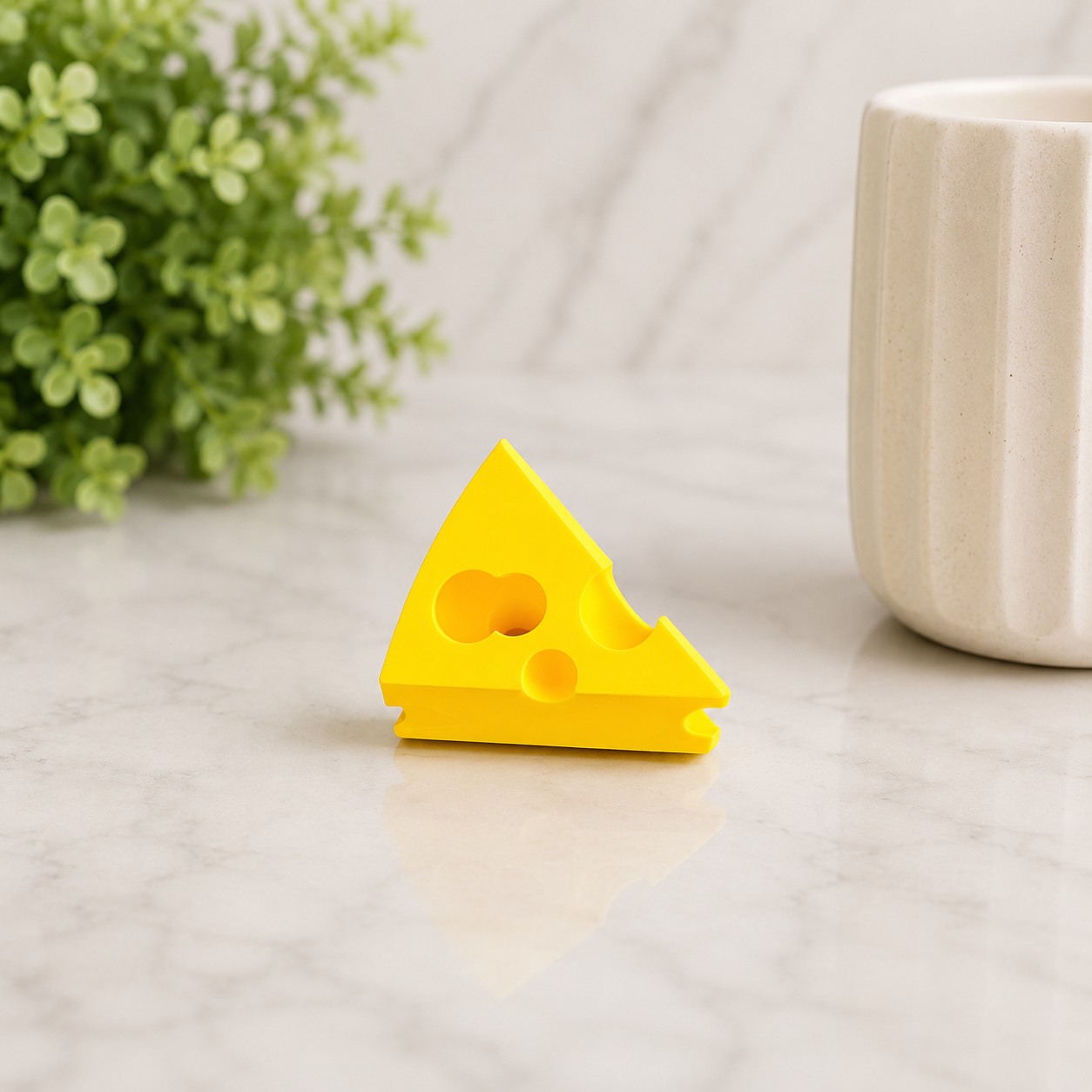 Cheese Wedge | 3D Printed Straw Topper