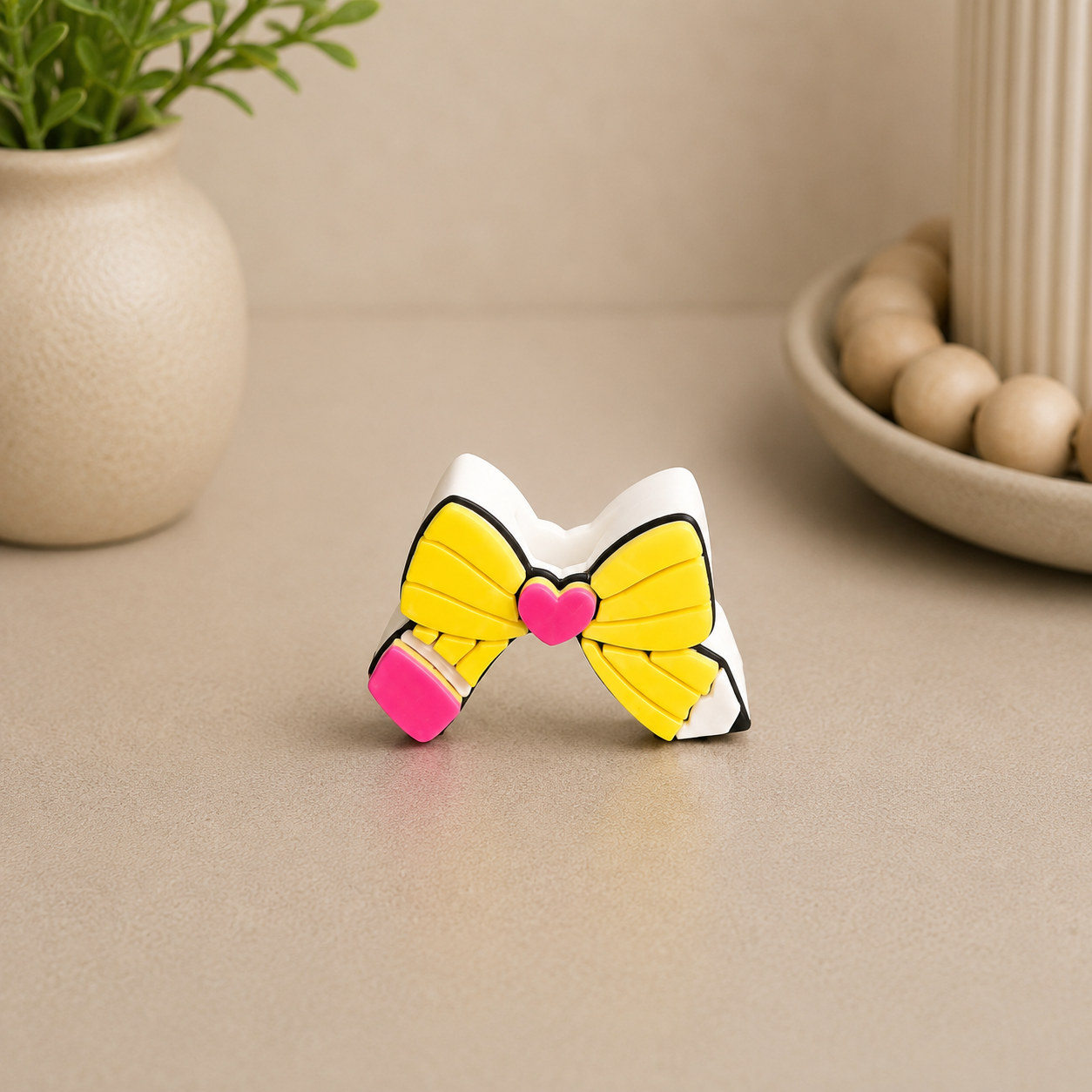 Pencil Bow | 3D Printed Straw Topper