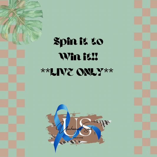 SPIN IT TO WIN IT!| *LIVE ONLY*