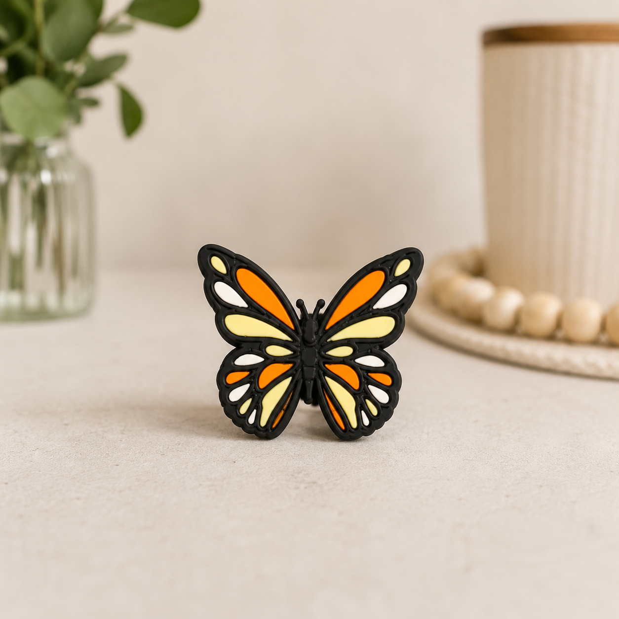 Monarch Butterfly | 3D Printed Straw Topper