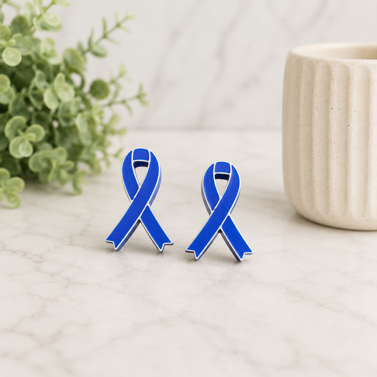 CVS Awareness Ribbon | 3D Printed Straw Topper