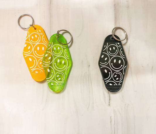 Smile Faces |Motel Keychain