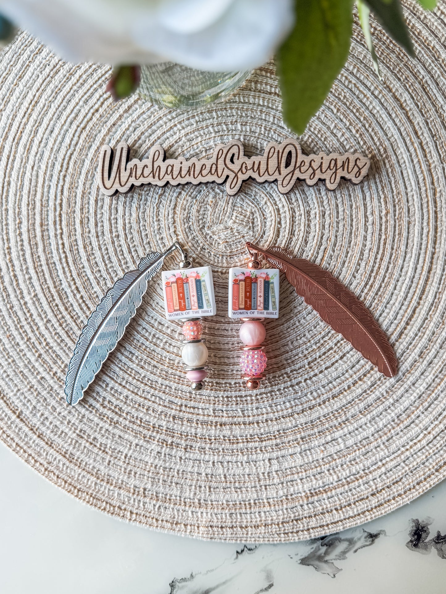 Women of The Bible| Feathered Bookmark