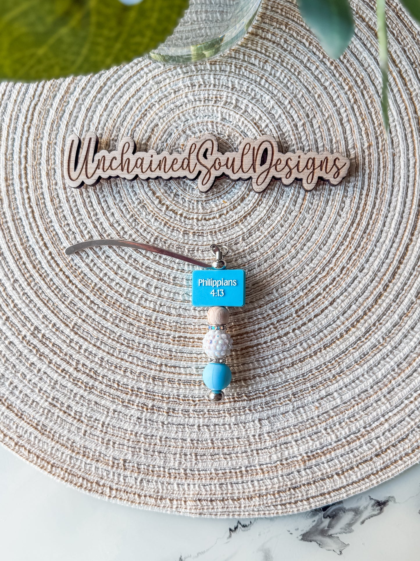 I Can Do All Things Through Christ| beaded Bookmark