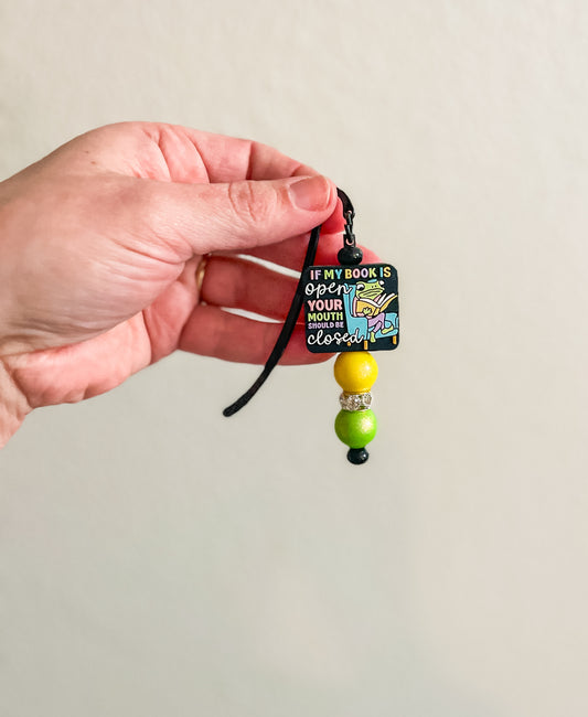 If my book is open..| Bookmark