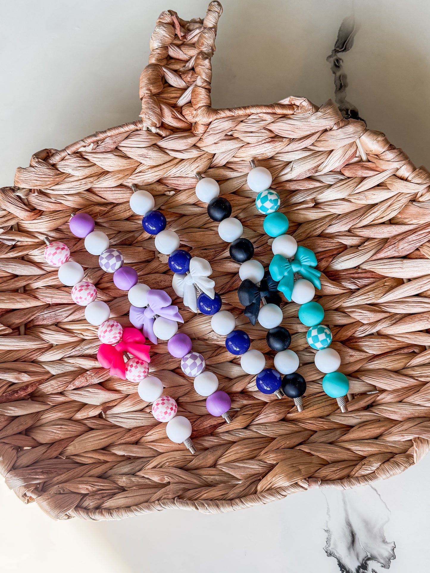 Coquette Bow Cup Charms