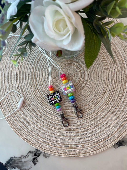 Let’s Create a Kinder World| Lanyard