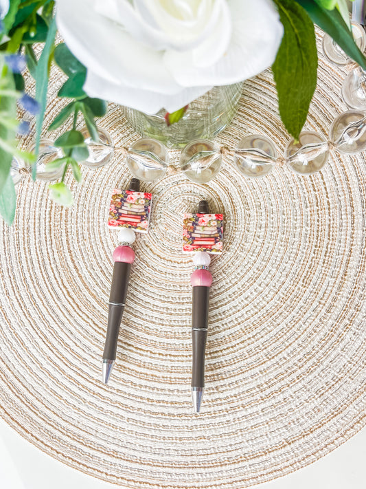 Floral-Books| Pen