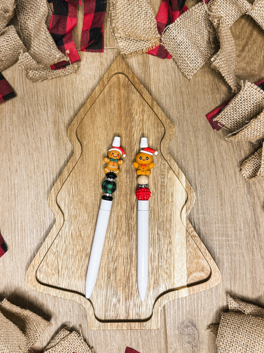 Christmas Gingerbread Pens