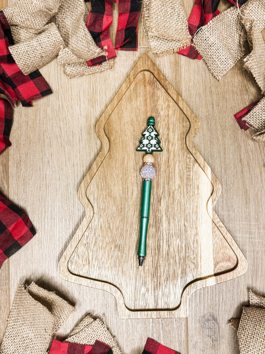 Aztec Christmas Tree Pen