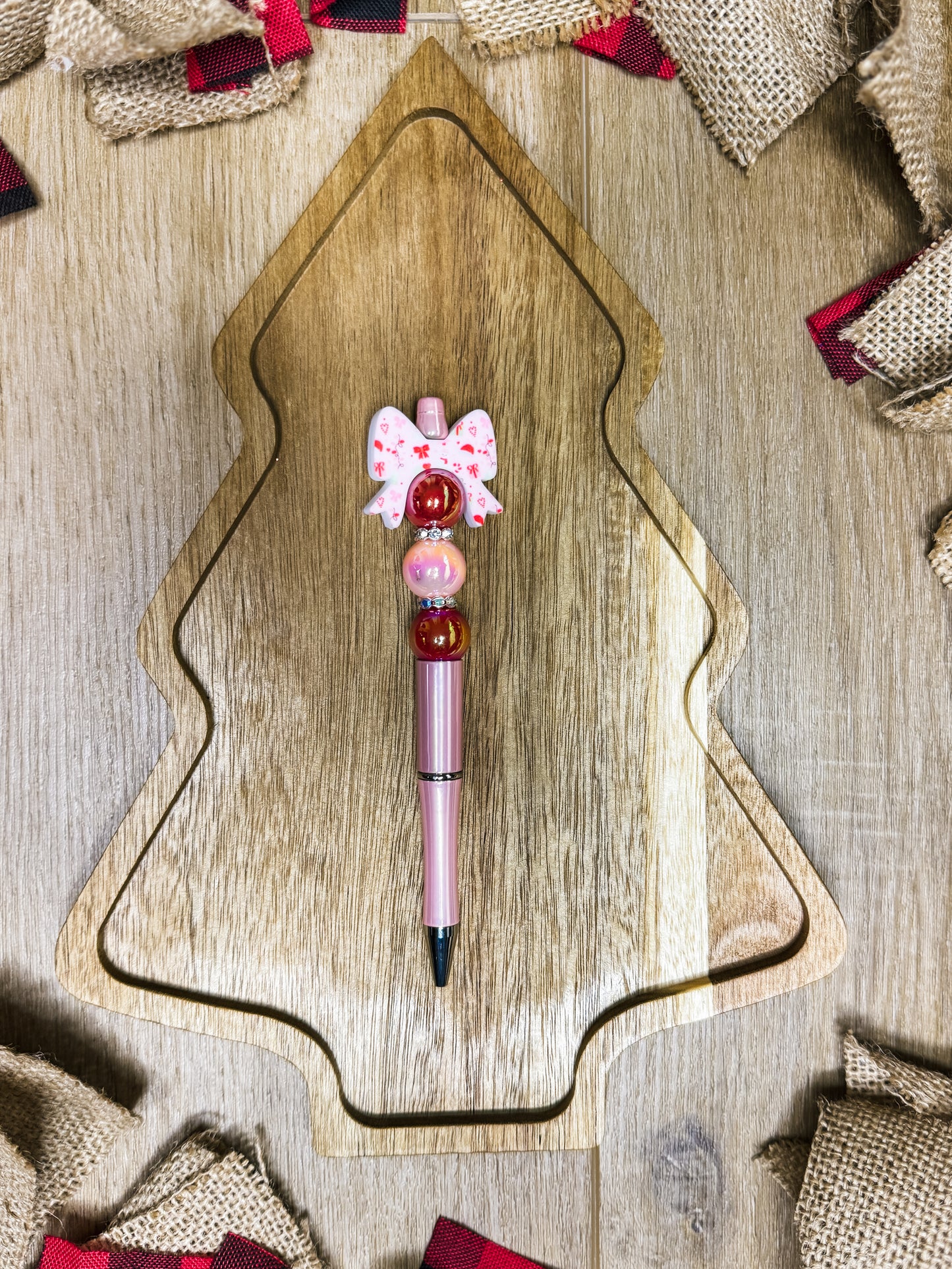 Christmas Bow Pens