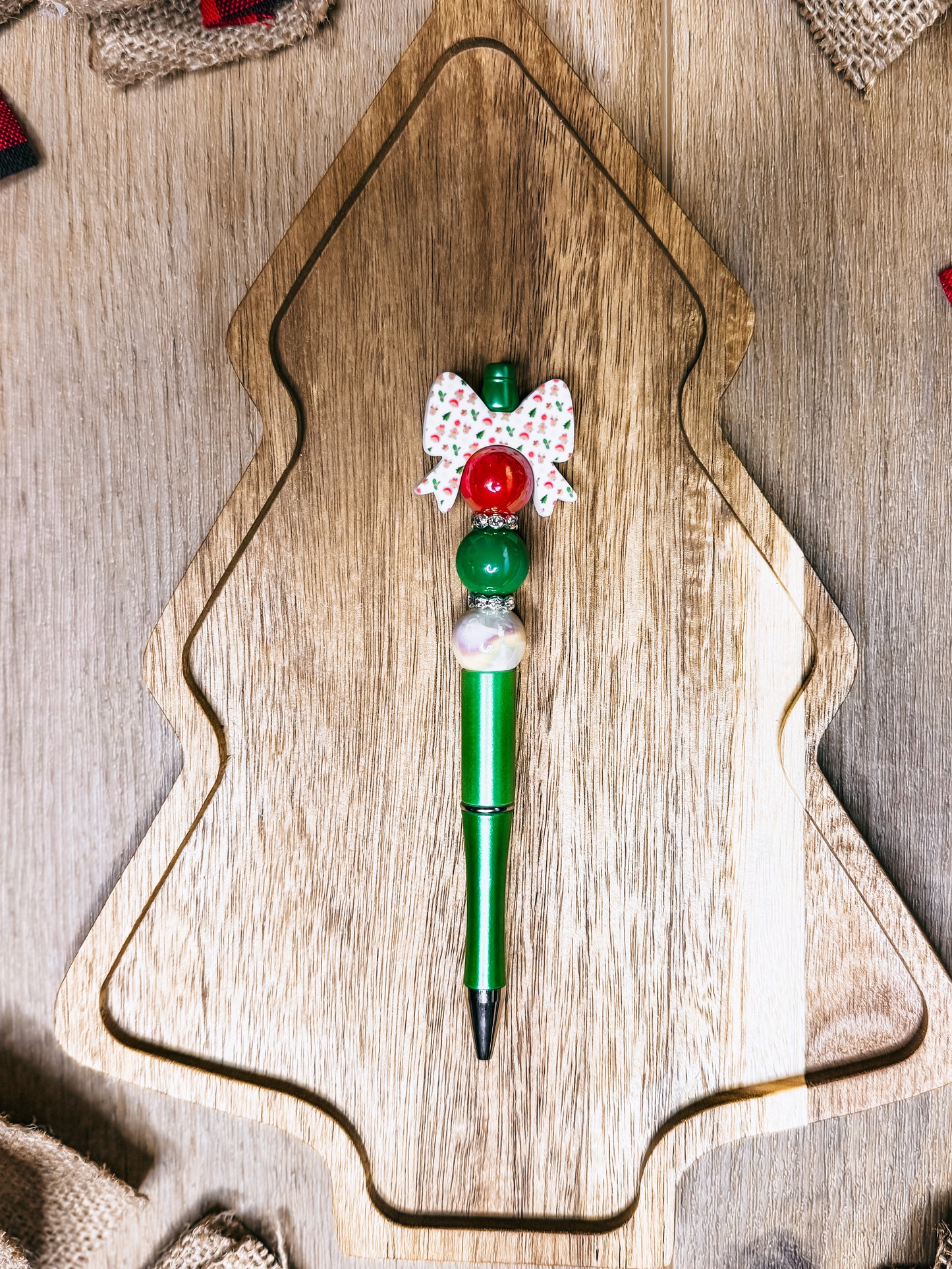 Christmas Bow Pens