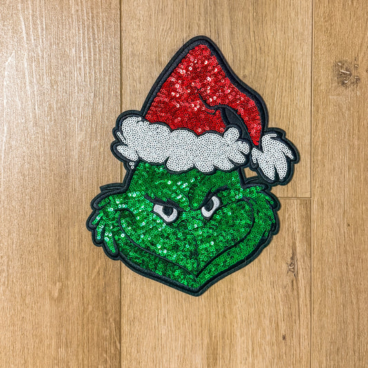 Green Guy Chenille Patch