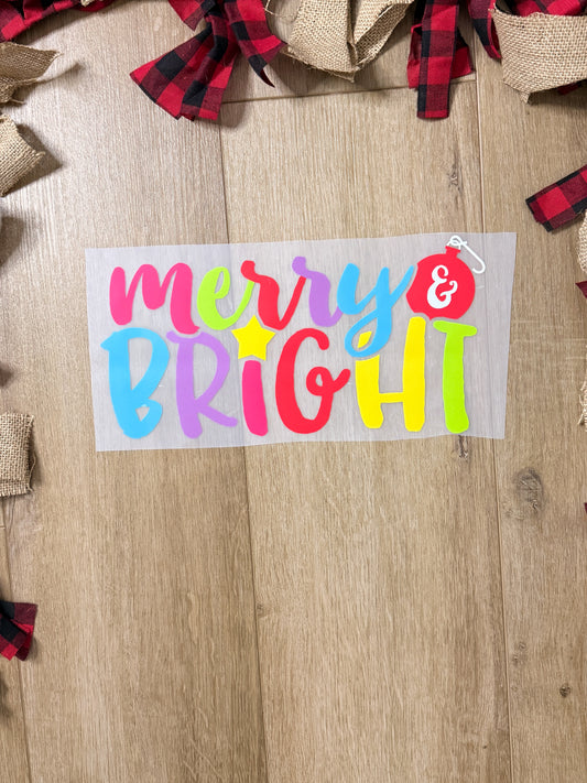Merry & Bright (Colorful)| Apparel