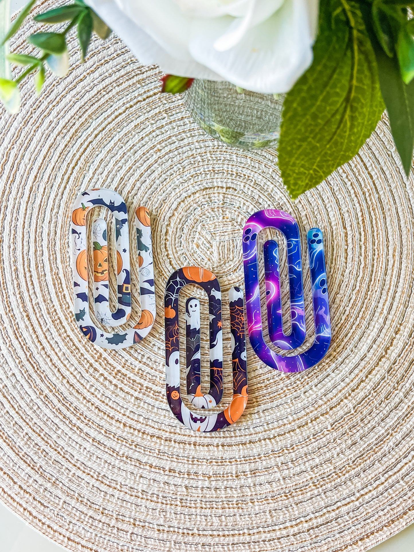 *NEW* Halloween Jumbo Paperclip Bookmarks