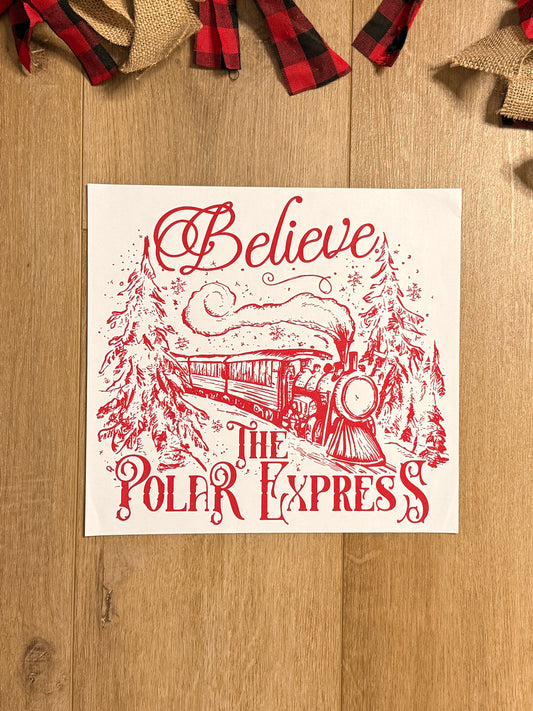 Believe-Polar Express| Apparel