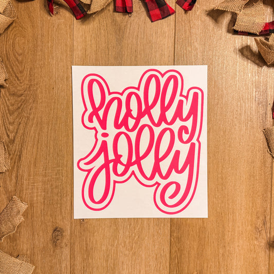 Holly Jolly [Bubblegum Pink-PUFF]| Apparel