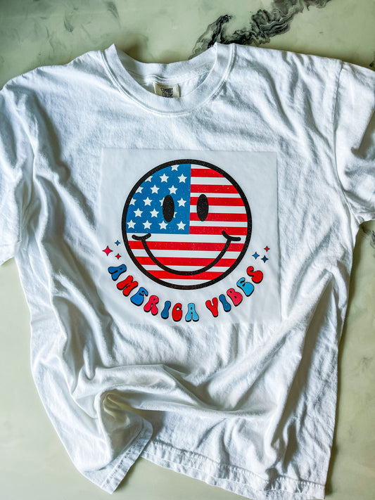America Vibes Tee| Youth or Adult