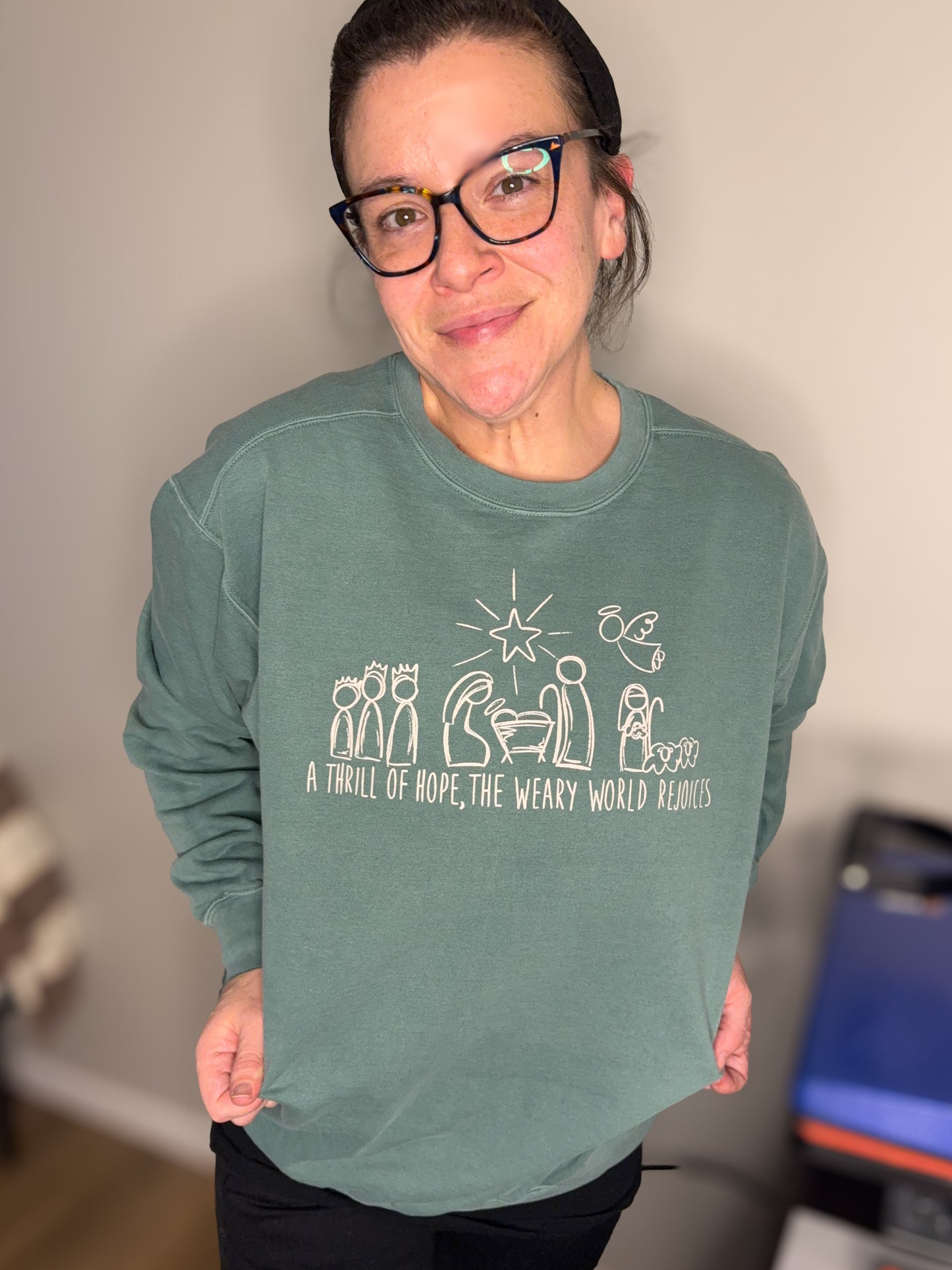 A Thrill of How [Beige Ink]| Apparel