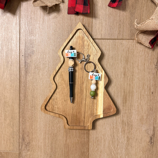 Dog Mom set| Pen + Keychain