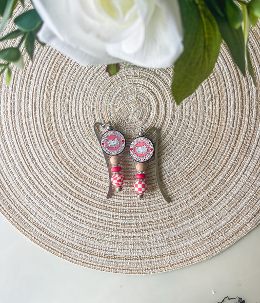 Bad B**ch Book Club| Beaded Keychain