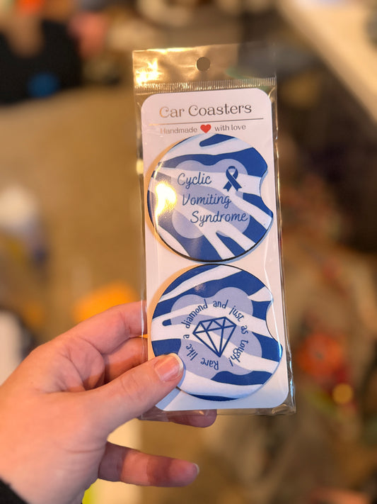 CVS Awareness Car Coasters