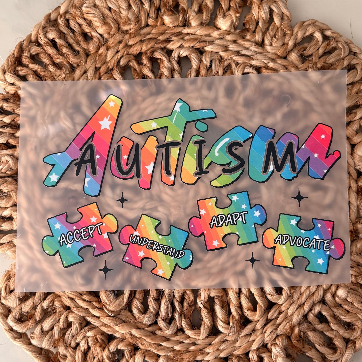 Autism-Accept Understand Adapt Advocate| Adult TEE