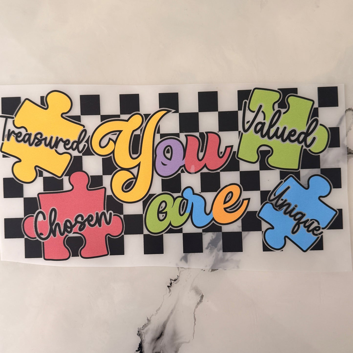 You Are Treasured Valued Chosen Unique | Youth\Adult Tshirt