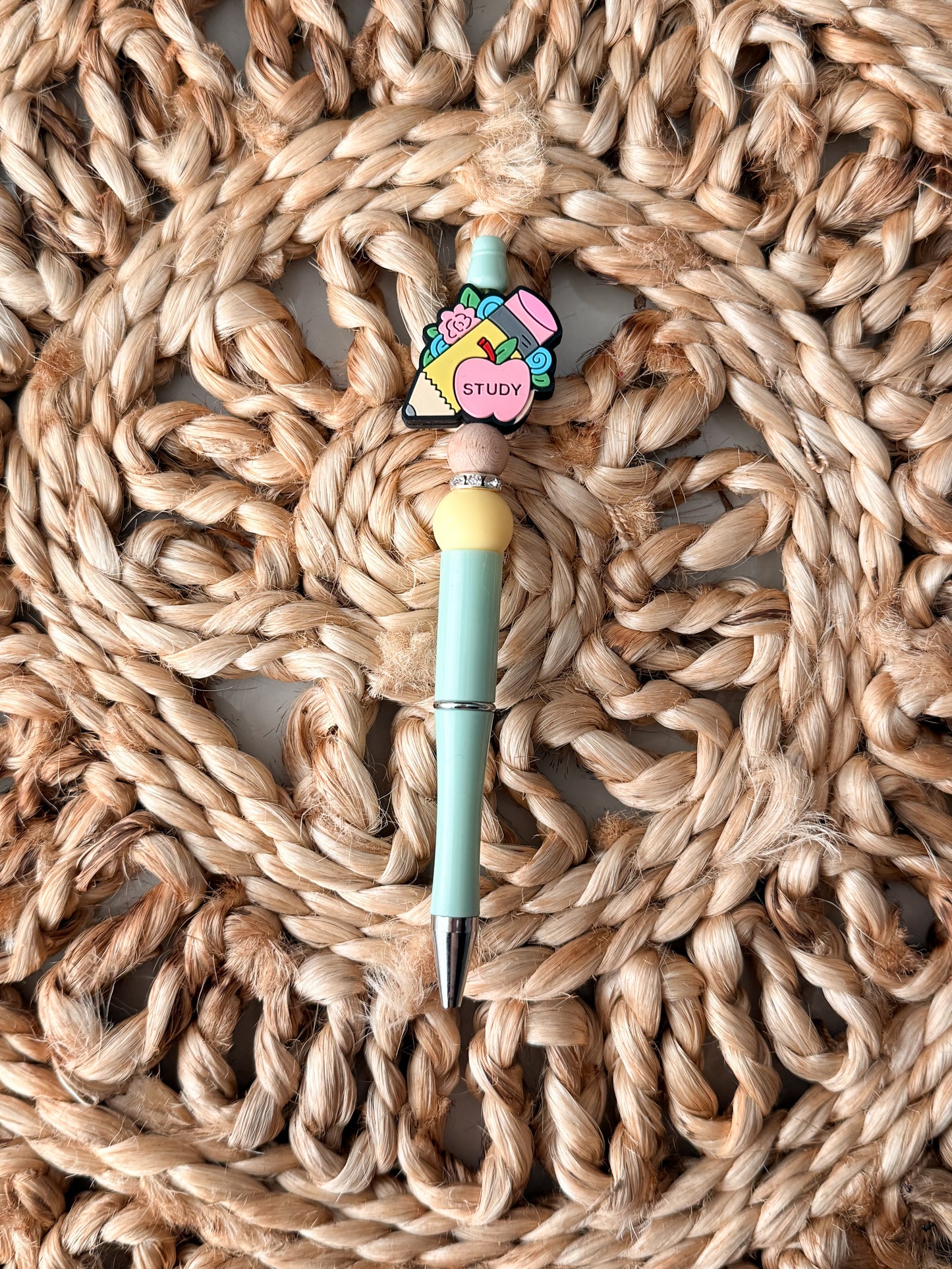 Study Time Beaded Pen | Teacher Pen and Gift |