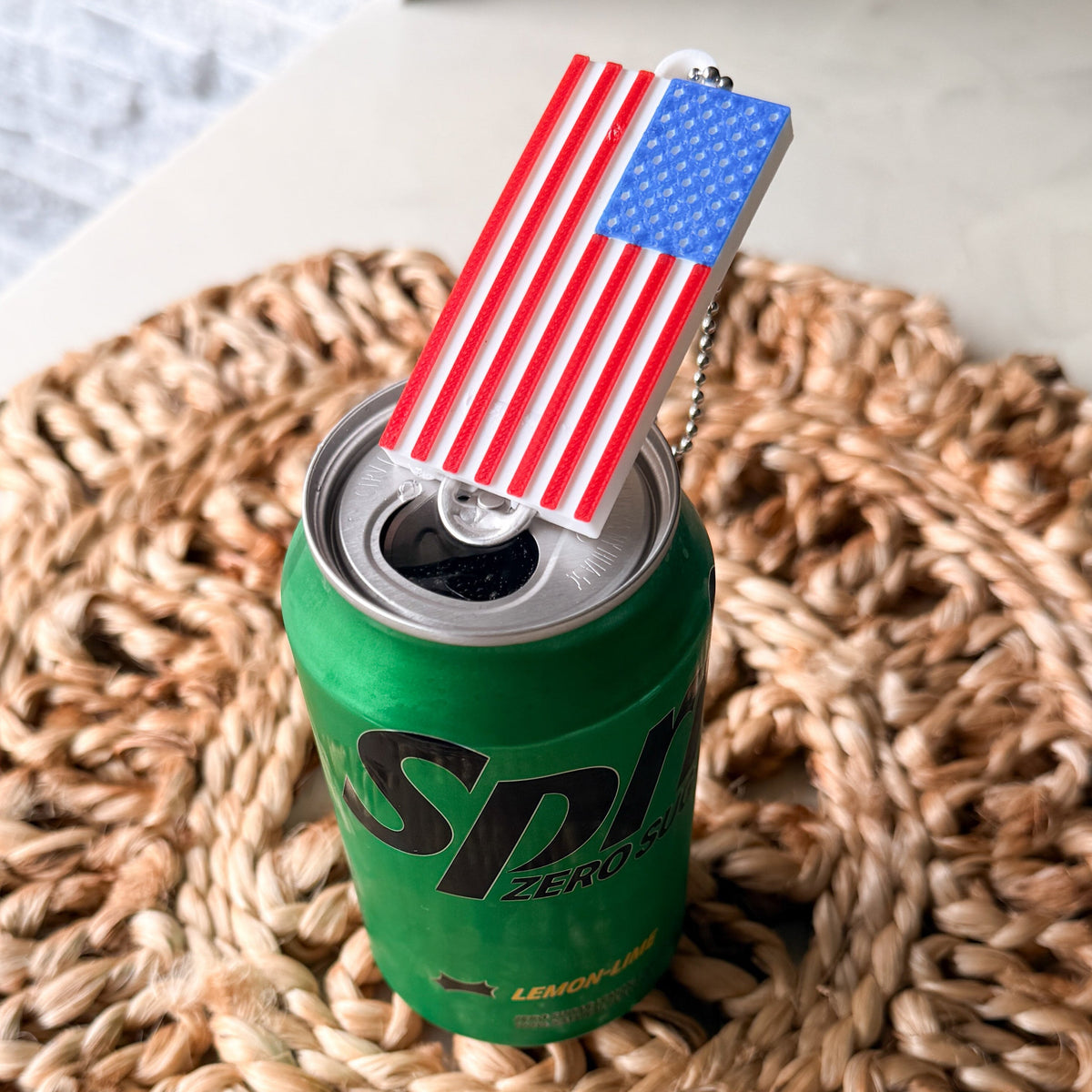 American Flag | Pop Can Opener + Nail Saver