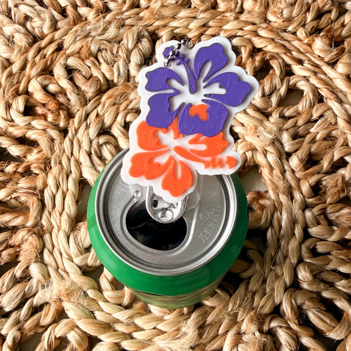 Hibiscus Flower | 3D Printed Pop Can Tab Opener