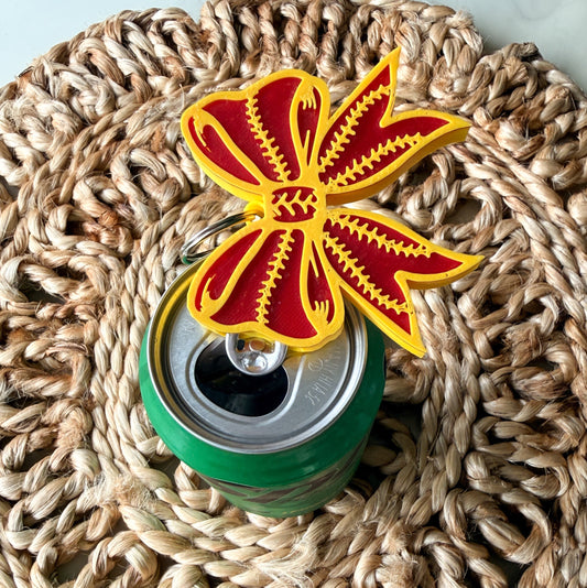 Softball Bow | 3D Printed Pop Can Tab Opener